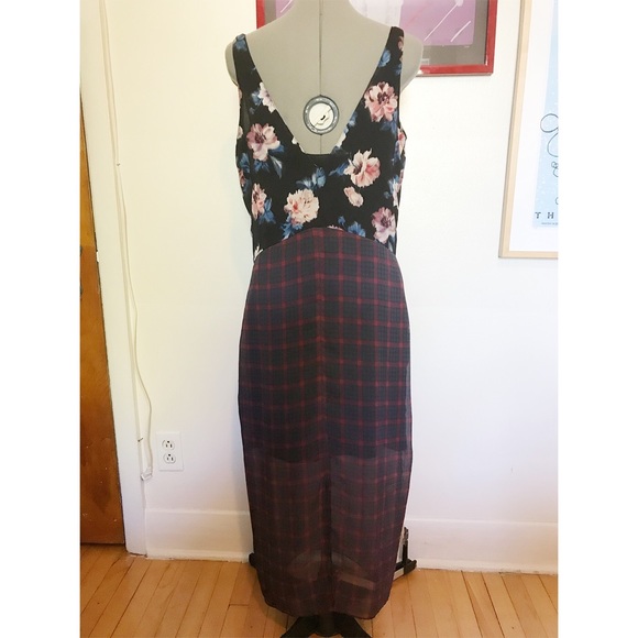 Zara - Maxi dress multi pattern with lace - Picture 6 of 11